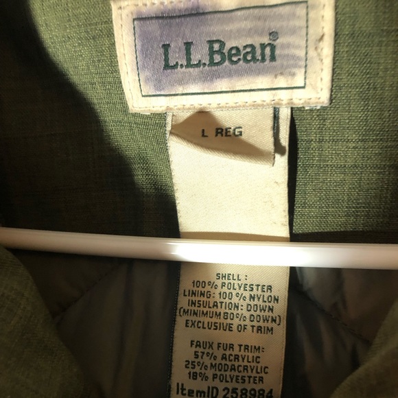LL Bean, Womens large winter coat - Picture 6 of 11